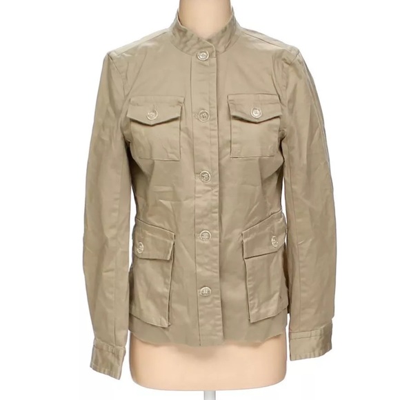 Isaac Mizrahi Jackets & Blazers - Issac Mizrahi Beige Women’s Fall Buttoned Jacket